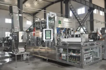 High speed gable top carton filling machine