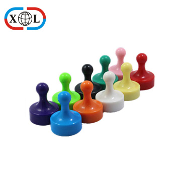 Push Pin Pin Magnetico colorato frigorifero in plastica