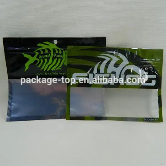 fishing lure packaging/fishing bait packaging bag