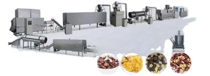 Breakfast Cereal Production Machine: Nutritional Cereal Maker for Cereal Processing