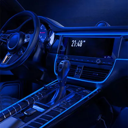 Wireless LED Strip Light for Car Dashboard Ambient Lighting