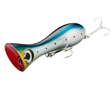 Llegada de alta calidad 10 cm 31g Topwater Popper señuelo para pesca de agua salada