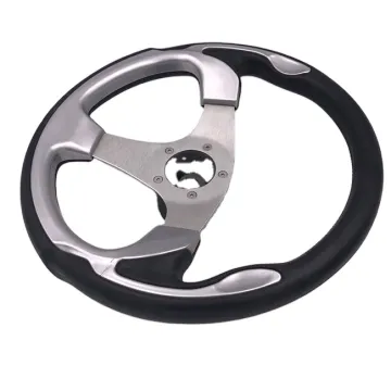 Stainless Steel Boat Steering Wheel 5 Spoke 25mm Polished for Marine Yacht