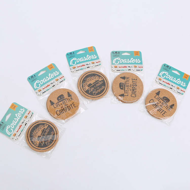 Round Cork Coasters