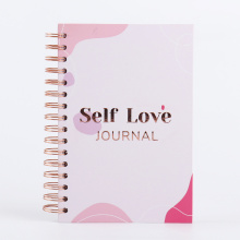 Spiral Gold Foil Best Self Love Diary Journal