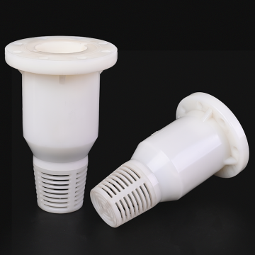 Katup Kaki PVDF Bergelang DIN PN10