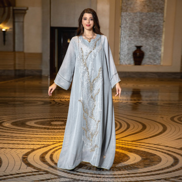 Jalabiya لباس مش Deqined عبای لوکس زنانه