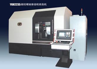 3 Axis CNC Gear Milling Machine for Spiral Bevel Gear , Hig