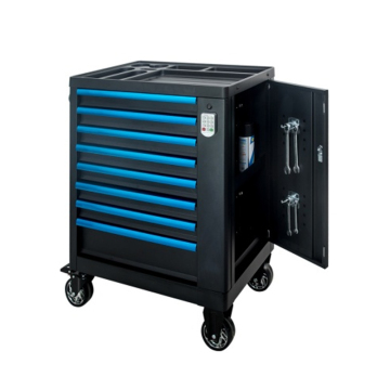 Heavy Duty Tool Cabinet with Drawers, Job Site Box, and Workshop Bench