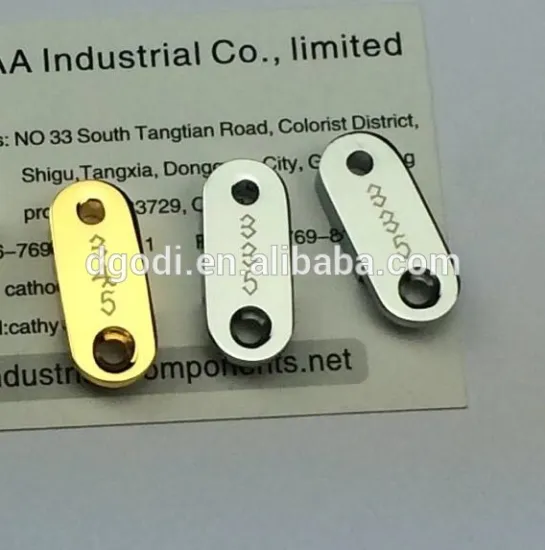 Custom Metal Plates Brand Logos Name Plate