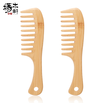 Eco-Friendly Bamboo Wood Comb for Smooth Hair Detangling - Suitable for Men and Women