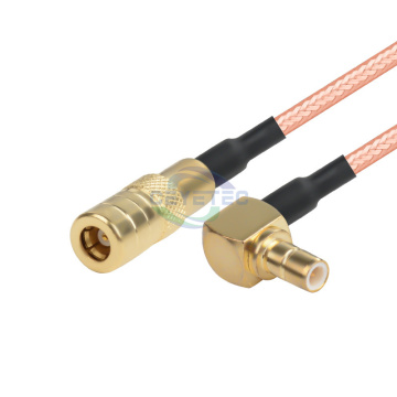 ชุดสายเคเบิลจัมเปอร์ตัวเมีย RA to SMB RG316 Coaxial
