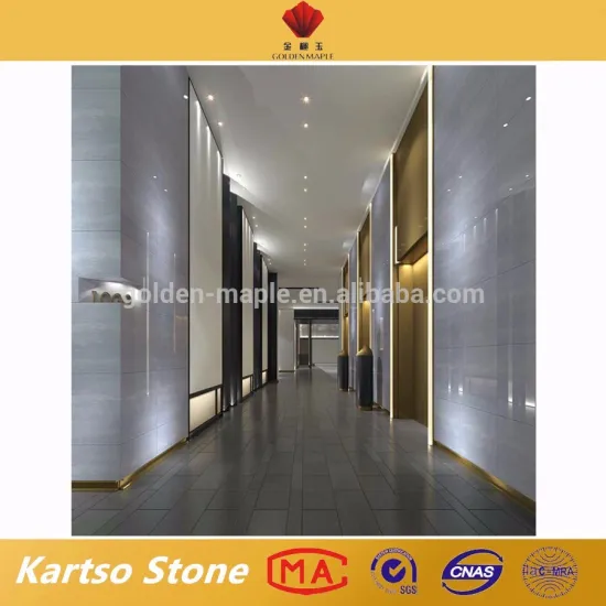 Gorgeous color artificial Kartso Stone/engineering stone covering materlal