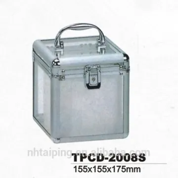 Sliver Aluminum Personalized CD Case Handmade CD Cases Pretty CD Case
