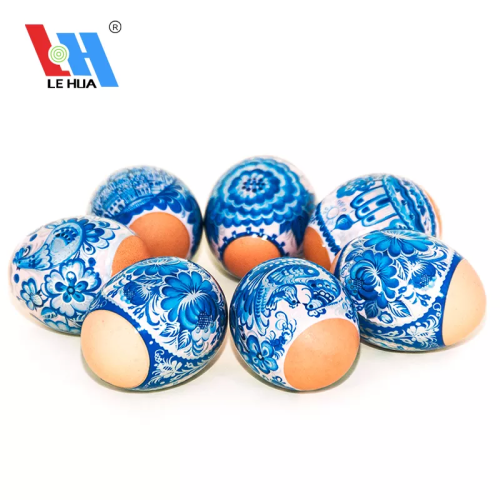 Custom pvc easter egg shrink wrap packaging label