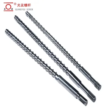 Bimetallic screw at bariles para sa mga plastic extruder