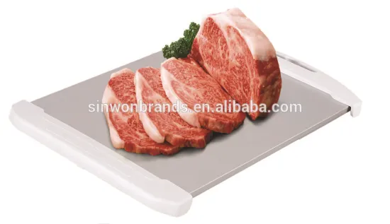 EZ Pick Up quick Defrosting Tray With Handles