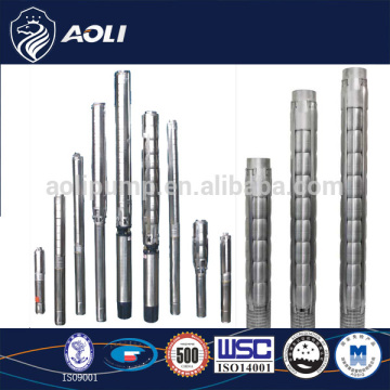 Stainless Steel Deep Well Multistage Submersible Pump / Deep well pump