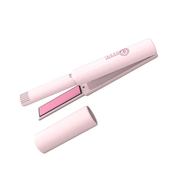 Wholesale Portable USB Fast Charging 2-in-1 Mini Wireless Hair Straightener