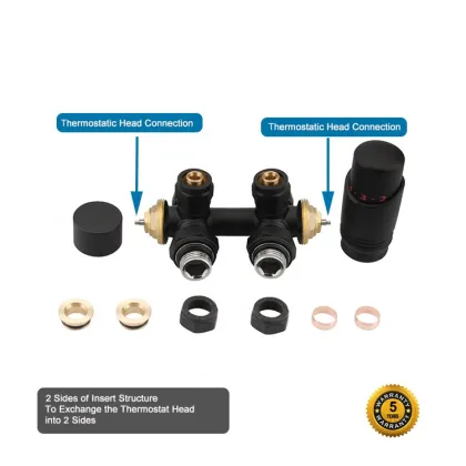 Thermostatic Radiator Valve Multiblock BJ13003: Ideal HVAC System Component for Bathroom Radiators