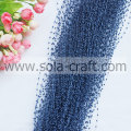 High Quality Cobalt Colors Pearl Beaded Garland with 3MM Size for Christmas Decoration Supplies