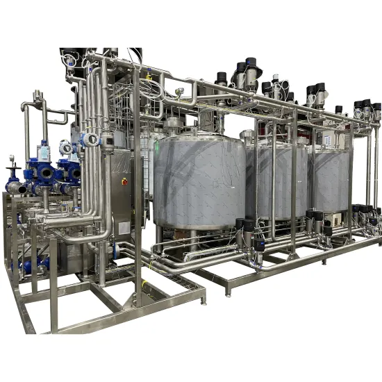 Complete Milk Concentrate Machine for Condensed Milk Production Plant