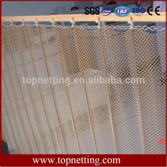 Hanging Dividers/Decorative Metal Mesh Metal Partition Wall