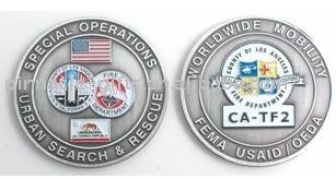 custom metal coin/coin badge