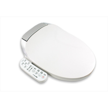 Asiento de bidé de inodoro electrónico inteligente delgado de moda de baño