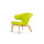 Kenyamanan Munich Lounge Leather Upholstered Beech Armchair