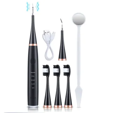 Portable Smart Oral Care: Rechargeable Tartar Remover & Ultrasonic Dental Scaler for Teeth Cleaning