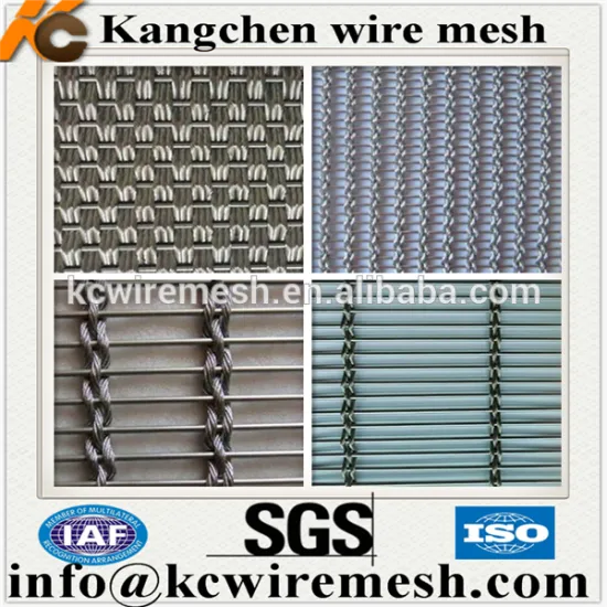 Hot sales!! Kangchen brand architectural decorative wall panel cable wire mesh
