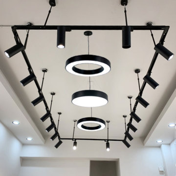 Commercial 360 Degree Rotatable COB LED Track Light