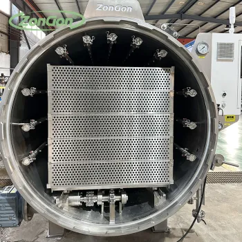 High Pressure Food Steam Canner - Autoclave Machine for Sardines