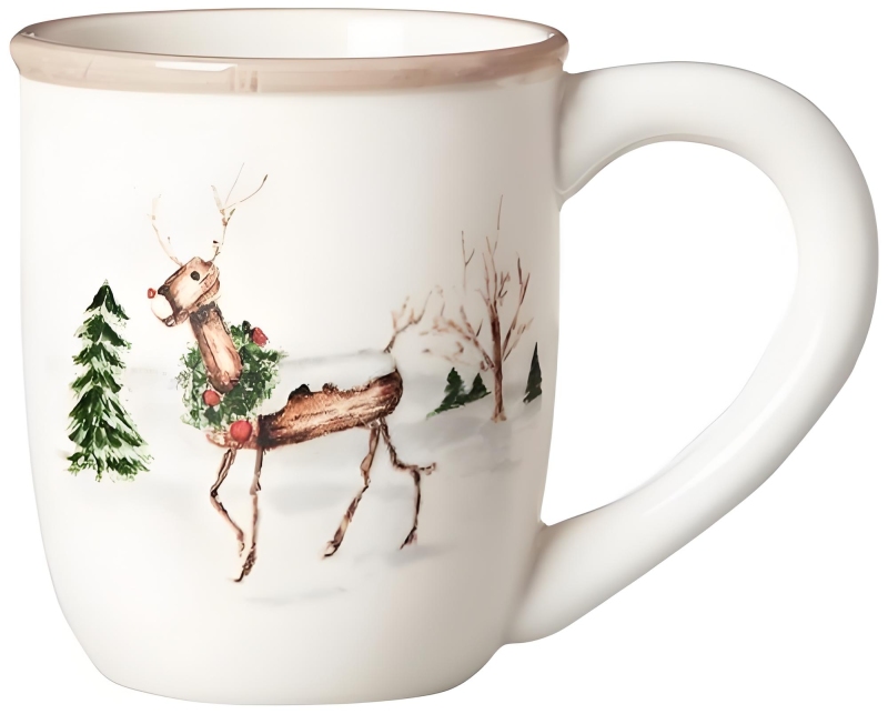 Christmas Themed Set of Melamine Tableware
