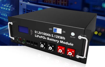 Rack Mount LiFePO4 Battery with Smart BMS for Solar Energy Storage Systems