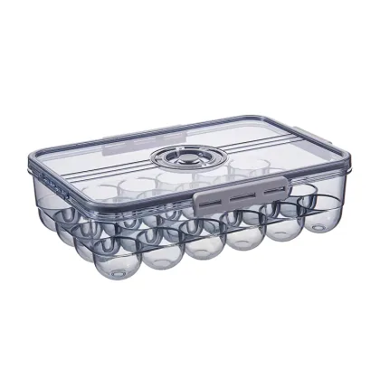 Transparent Beauty Egg Stackable Lunch Fresh Box