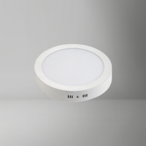 耐用的圆形 LED 面板灯，可快速安装