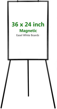 Magnetic Dry Erase Board 24''x36'' Tripod Easel