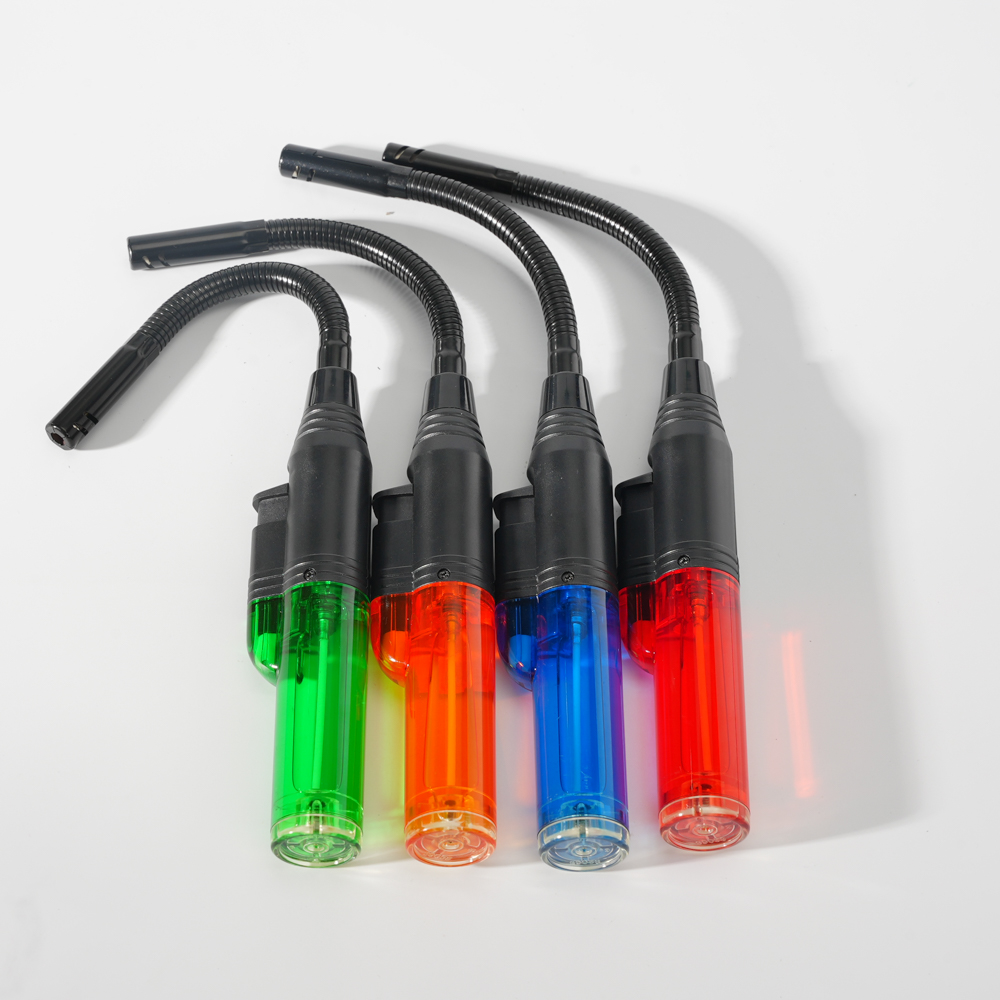 Jet Flame All Round Transparent Safe Candle Lighter