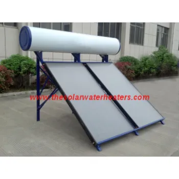 300L black chrome panel solar water heater