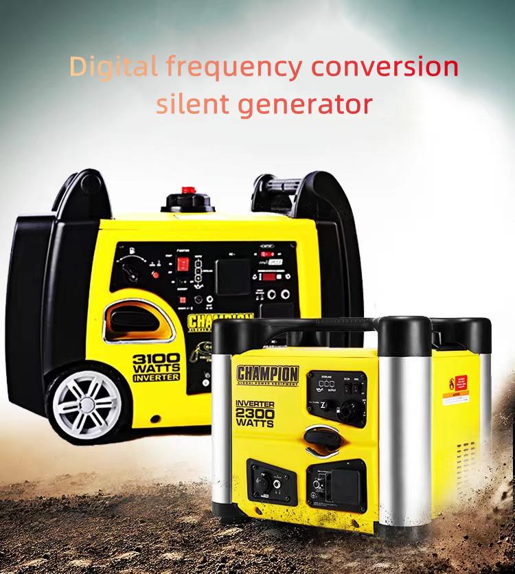 2KW3KW Gasolina de gas licuado Generador Ultra Silent Generador