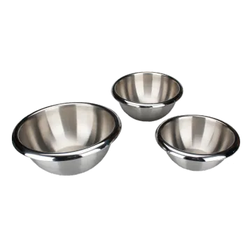 FoodGrade Stainless Steel Double Wall Mixing Bowl Set