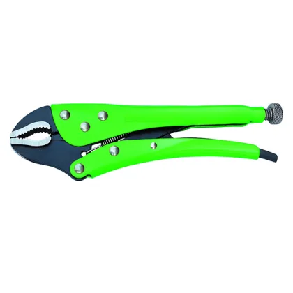 Carbon Steel Curved Jaw 10-inch Vise Grip Pliers: Locking Clamps for Durable Holding and Precision Control