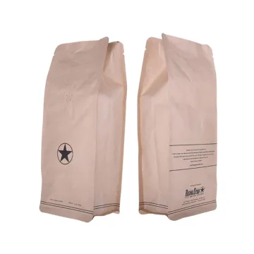 Coffee bean packaging bags valved coffee bags
