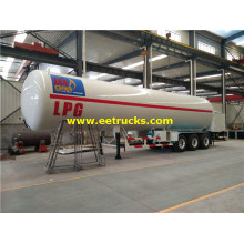 56 M3 ASME LPG نصف مقطورة