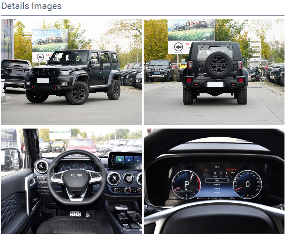 Baic Bj40 Colors Baic Bj40 Colors