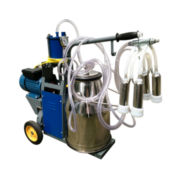 Stainless Steel Single Tube Small Farm Milking Machine