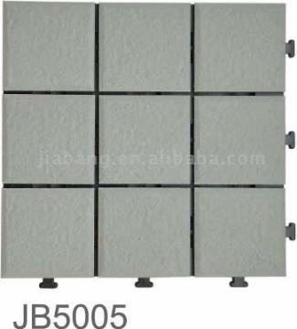 interlocking tile garden DIY series