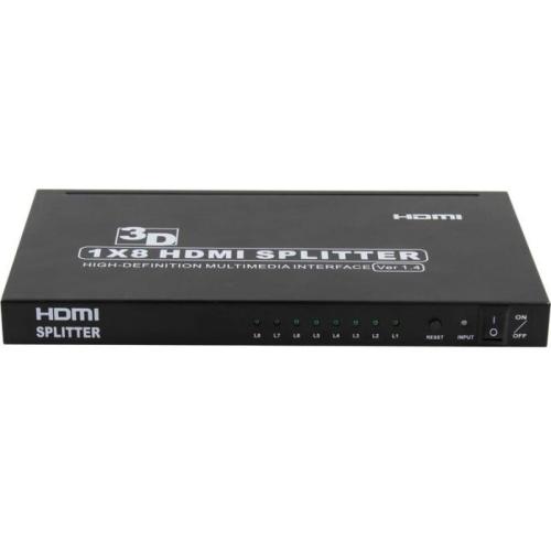 4K 8 way HDMI Video Splitter
